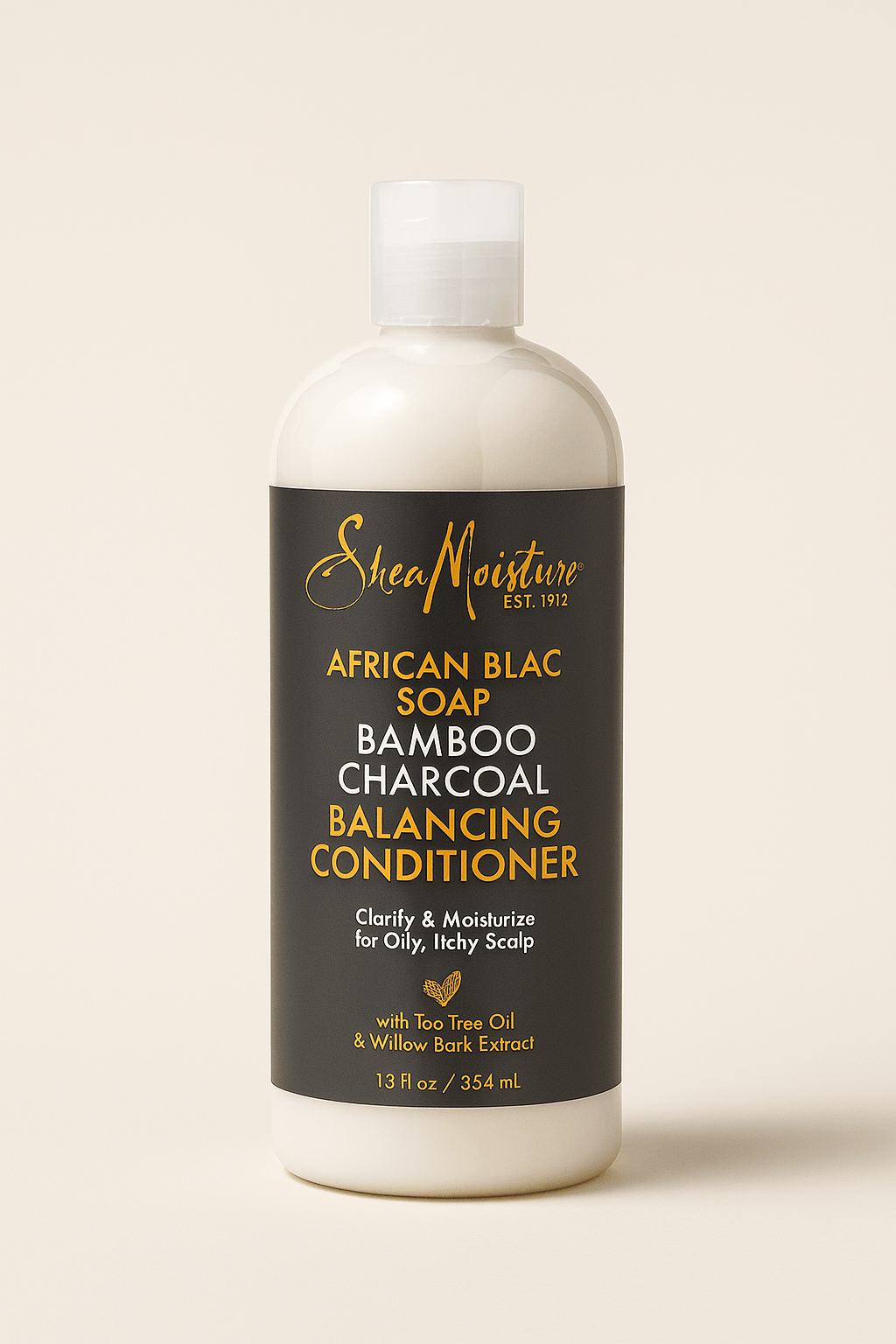 Shea Moisture African BlackSoap Bamboo Charcoal Balancing Conditioner 384ml