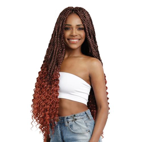 Bobbi Boss Braid Deep Wave 3X 28" | Pre-Stretched Braiding Hair | LocsNco Ireland