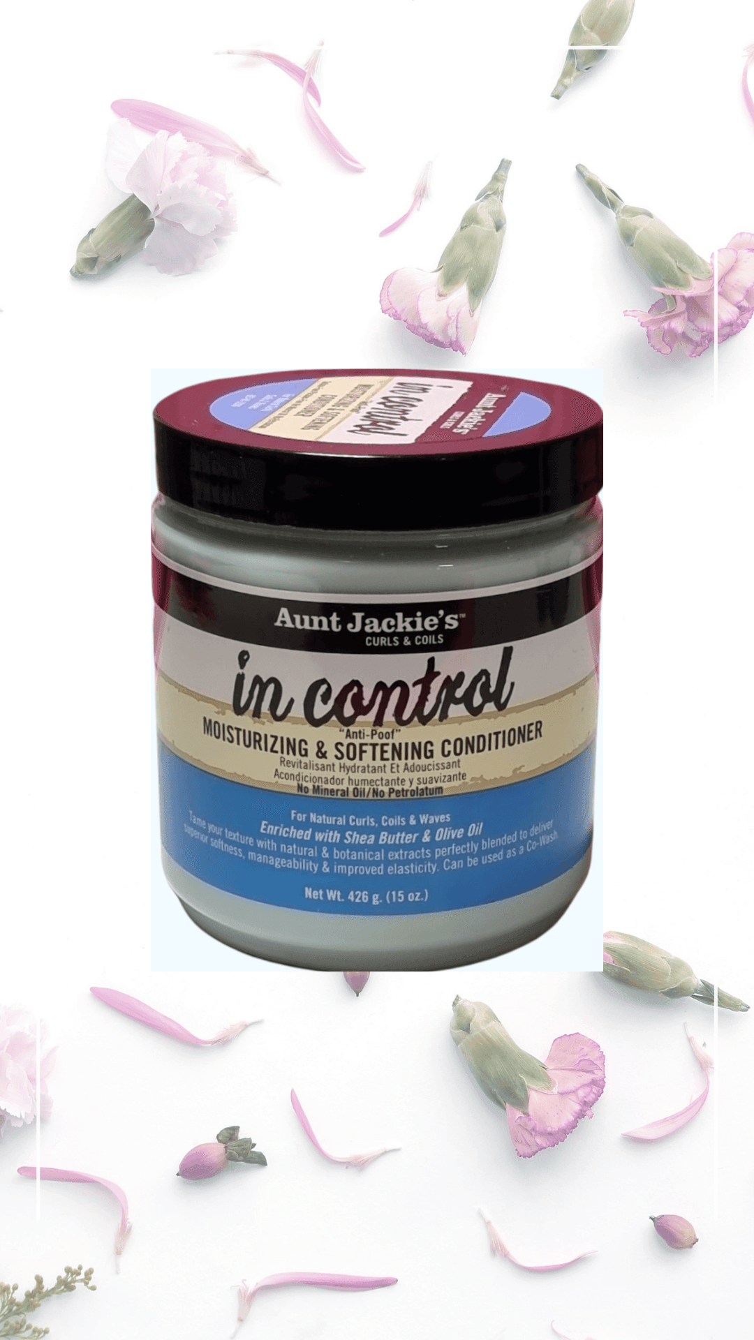 Aunt Jackie's in Control Anti - Poof Moisturizing & Softening Conditioner - LocsNco
