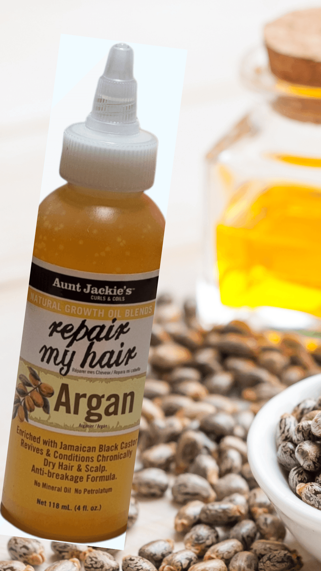 Aunt Jackie's Repair My Hair Growth Oil - LocsNco