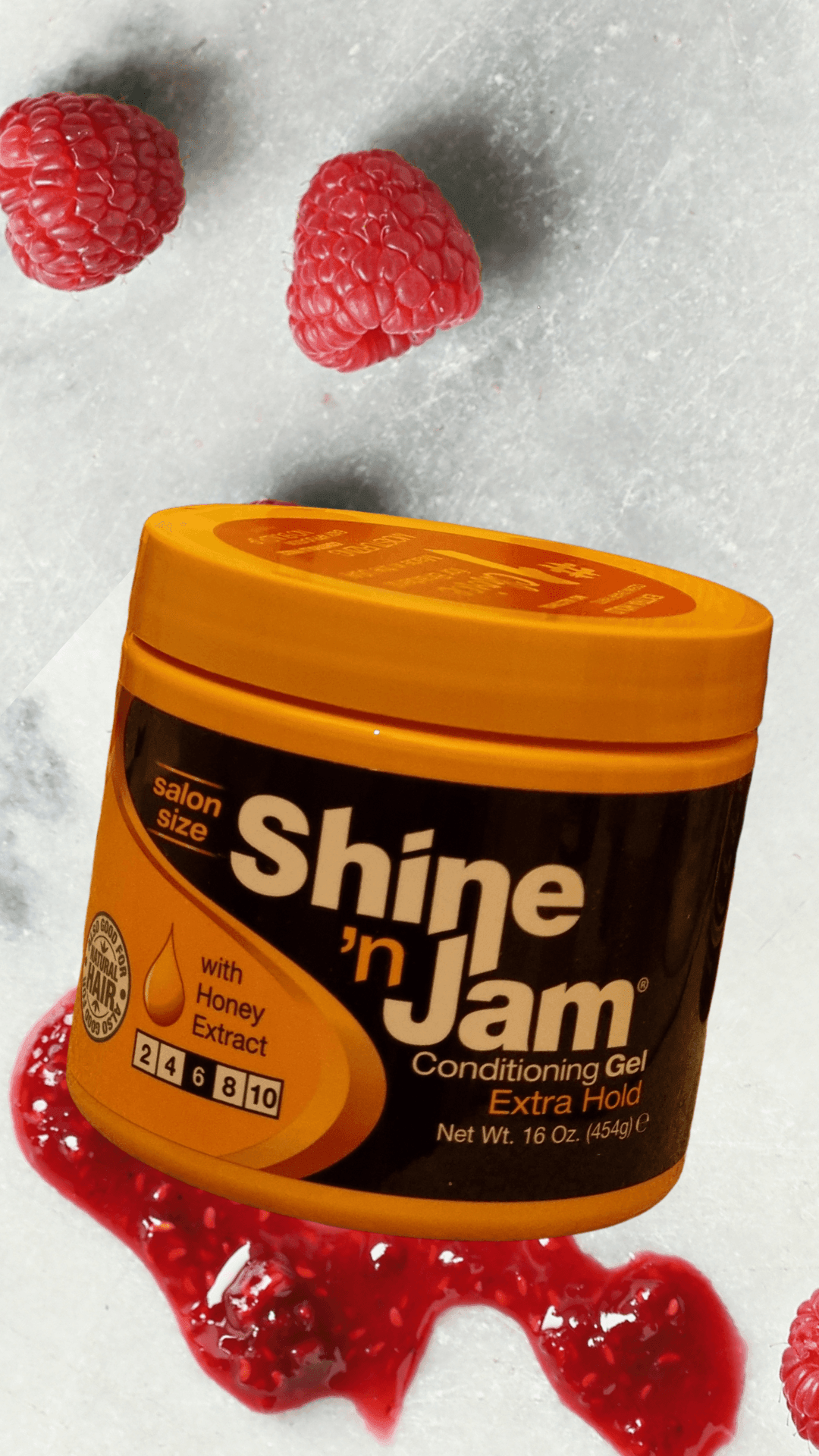 Ampro Pro Styl Shine 'n Jam Conditioning Gel | Extra Hold 16oz - LocsNco