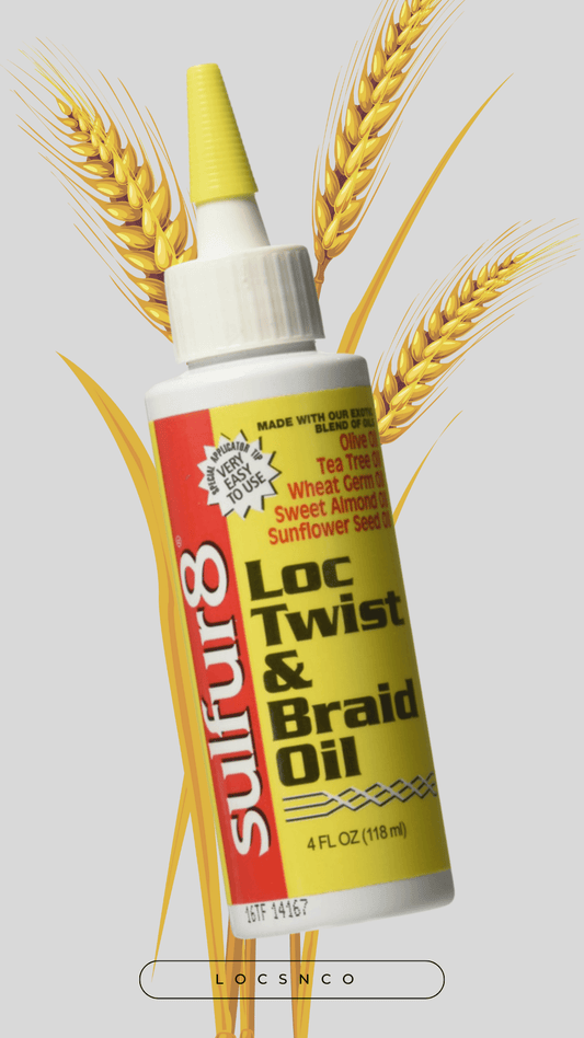 Sulfur 8 Loc Twist and Braid Oil 4oz