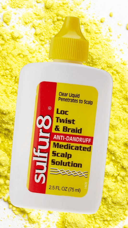 Sulfur 8 Loc Twist & Braid Anti-Dandruff Medicated Scalp Solution