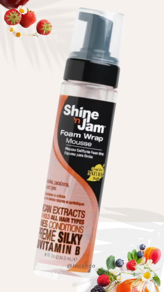 Shine n Jam Supreme Foam Wrap Mousse