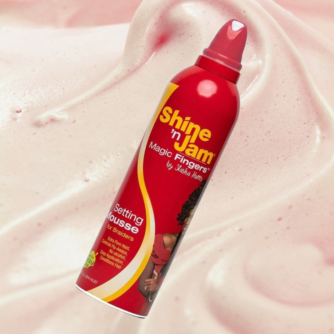 Ampro Shine 'N Jam Magic Fingers Setting Mousse For Braids