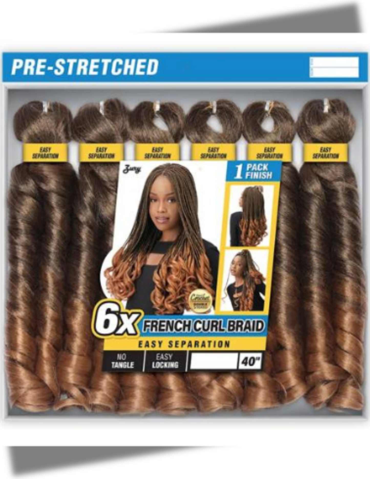 Zury French Curl Braid 6x