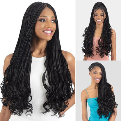 Freetress 3X French Curl 22" | Pre-Stretched Braiding Hair | LocsNco Ireland