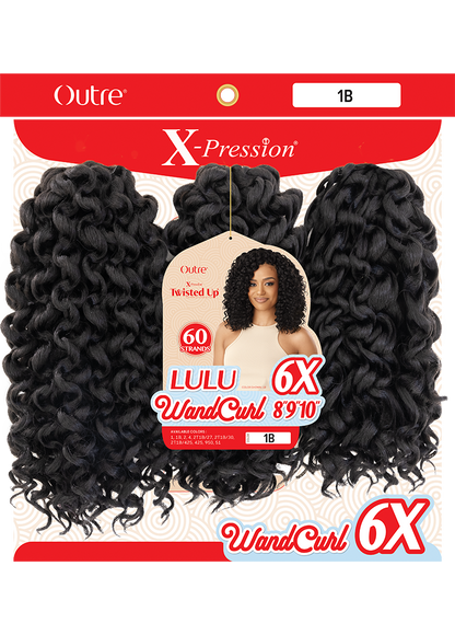 Outre Twisted Up Lulu Wandcurl 6X | Crochet Hair | LocsNco Ireland