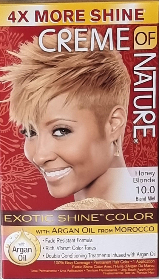 Creme Of Nature Exotic Shine Colour Honey Blonde 10.0 - LocsNco