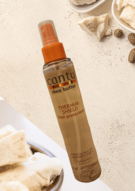 Cantu Shea Butter Thermal Shield Heat Protectant 151ml - LocsNco